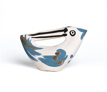 PABLO PICASSO Seized Handled Pitcher.